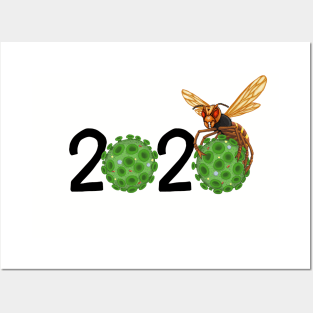 The Bugs of 2020 (green) Posters and Art